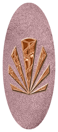 Copper Sunburst Shimmer Orchid